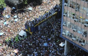 Rio Carnival Street Parade Route